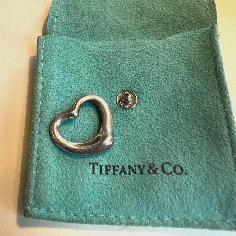 Tiffany & Co. Elsa Peretti Silver Heart Charm